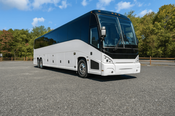 Des Moines Coach Bus Service 56 Passenger Charter Bus